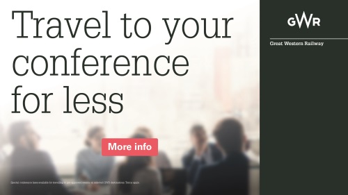 Travel to your conference for less with GWR 